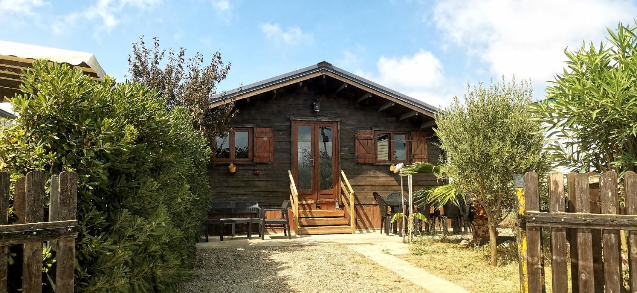 Chalet En Bois "Le Libellule" Sigean Eksteriør bilde